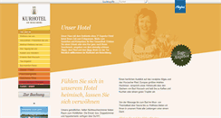 Desktop Screenshot of kurhotel-am-reischberg.de